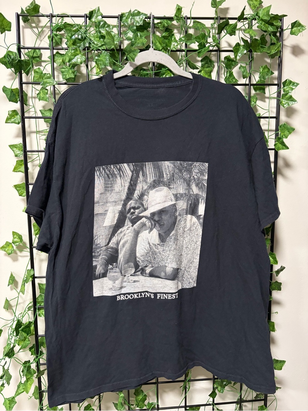 Brooklyn's Finest Jay-Z & Biggie Black Graphic Tee - Men's Casual Shirt